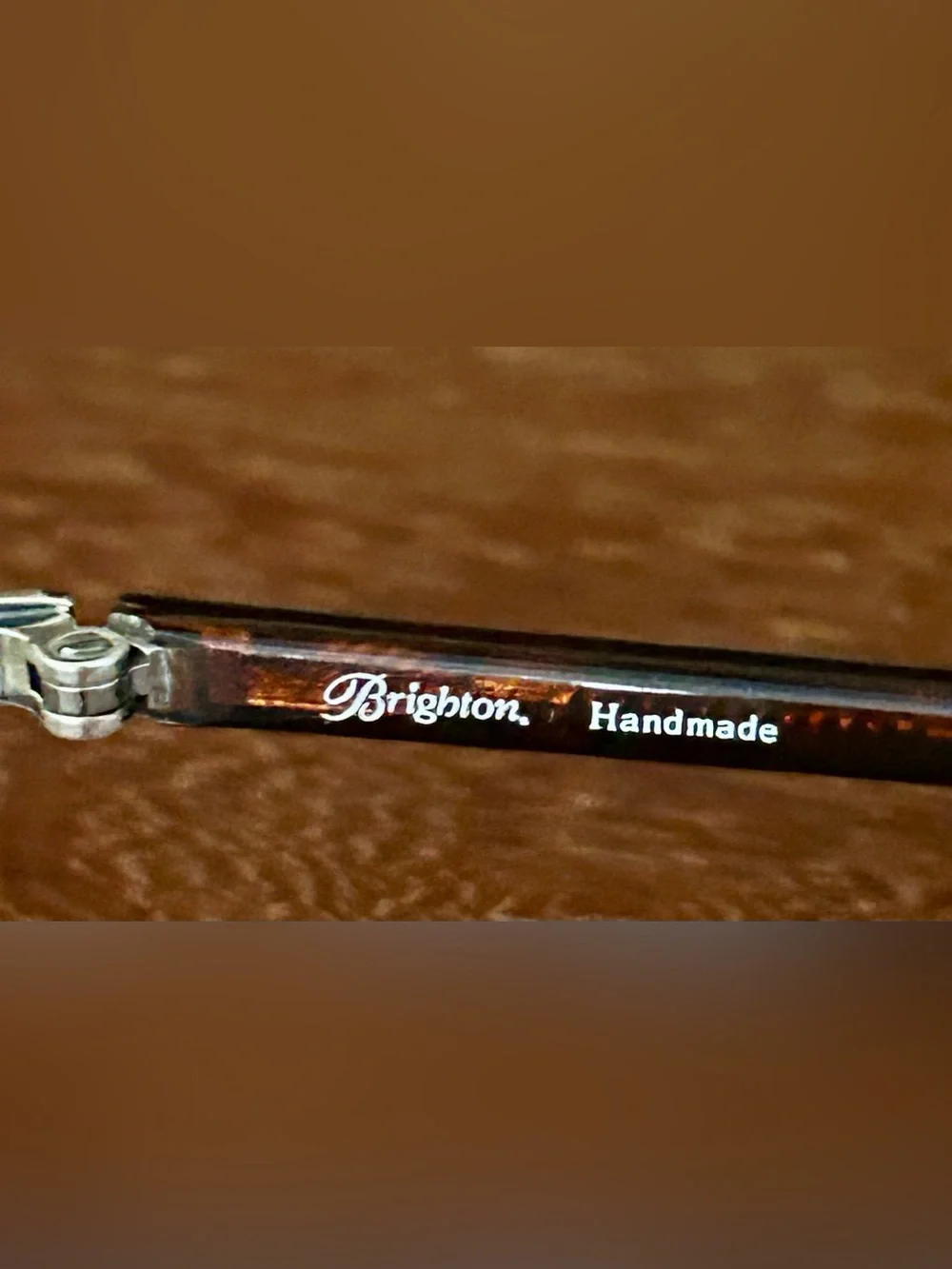 Brighton Silver Rimless Women's Reading Glasses with Filigree Temples